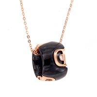 Collar Damiani Mujer D.Icon in Cerámica Diamante 0.01 Ct 20085112 - 20085112